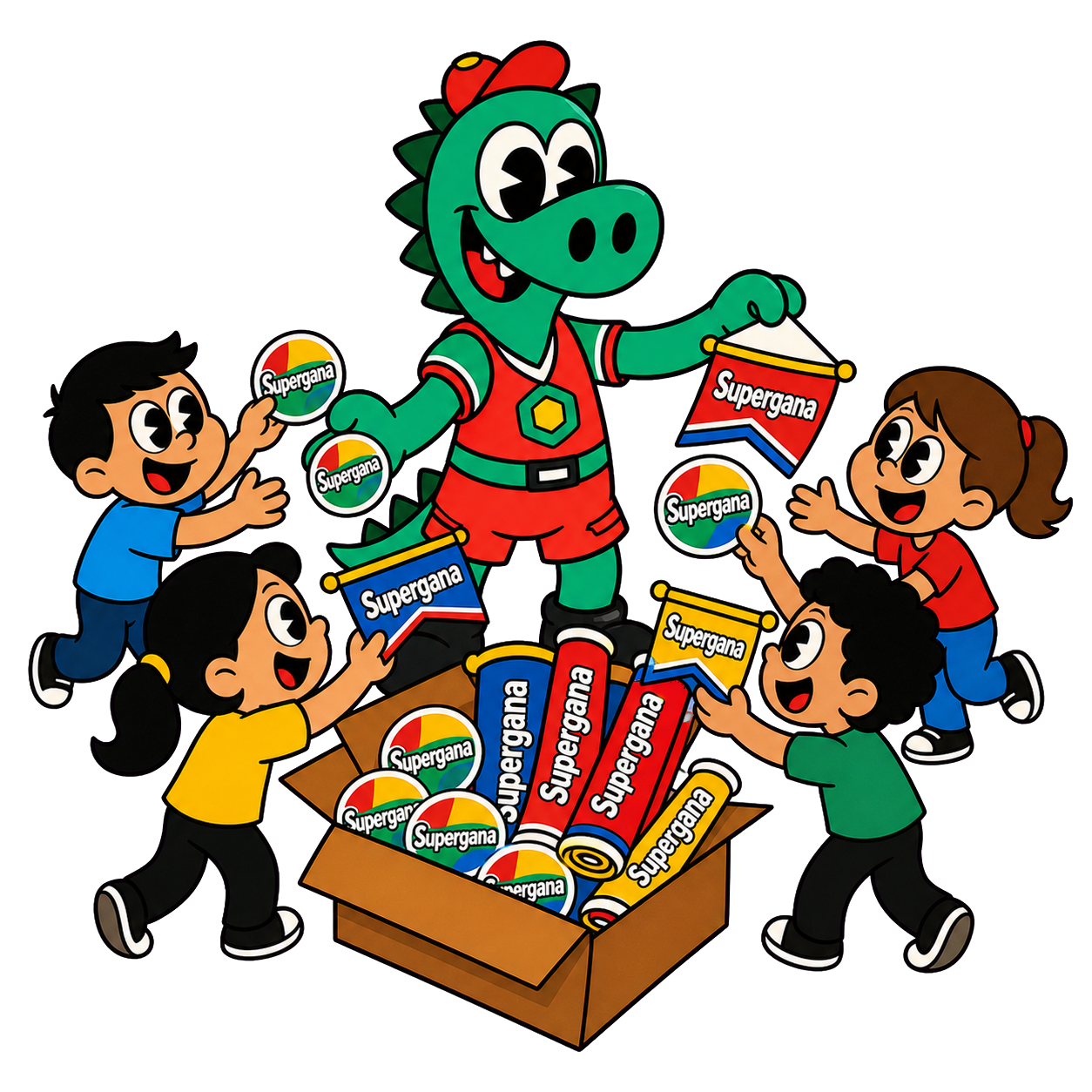 Kit Supergana de participación